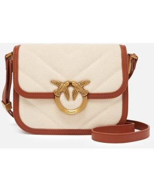 Pinko Love Bag Square Handbag - Neutro