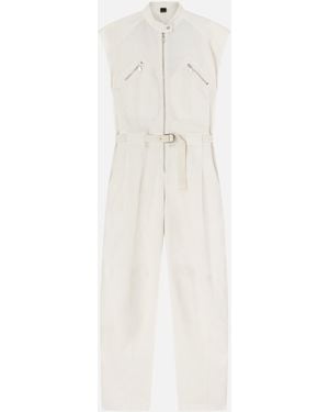 Pinko Mono Sin Mangas Garage - Blanco