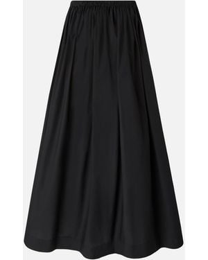 Pinko Long Skirt With Elasticated Waist - Black