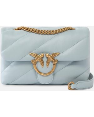 Pinko Small Shoulder Bag Love Bag Puff Maxi Quilt - White