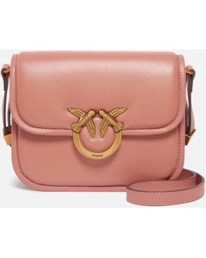 Pinko Borsa A Spalla Piccola Squadrata Love Bag Box - Rosa
