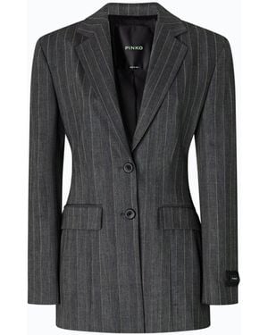 Pinko Giacca Gessata - Nero