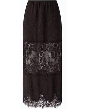 Pinko Lace Pencil Skirt - Black
