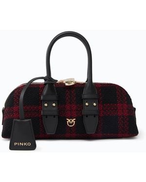 Pinko Escape Bag Horizontal Small Handbag - Black