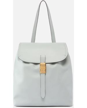 Pinko Medium Saddle Backpack - White