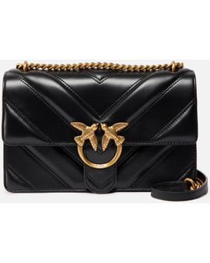Pinko Borsa A Mano Media Love Bag One Light - Nero