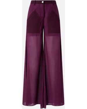 Pinko Pantaloni Palazzo - Viola