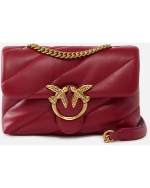 Pinko Small Shoulder Bag Love Bag Puff Maxi Quilt - Red