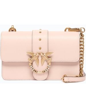 Pinko Mini Love Bag One Crossbody Bag - Pink