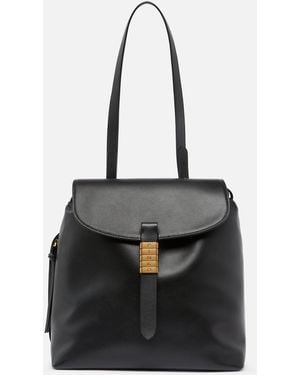 Pinko Medium Saddle Backpack - Black