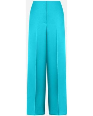Pinko Satin Pants - Blue