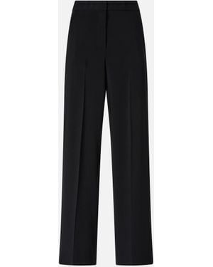 Pinko Pantaloni Wide-Leg Da Cerimonia - Nero