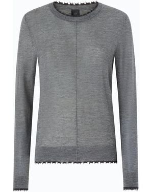 Pinko Jersey Ligero De Lana Y Cachemira - Gris