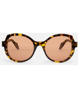 Pinko Gafas De Sol Extragrandes - Blanco