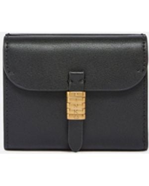 Pinko Leather Wallet With Lettering - White