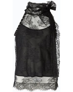 Pinko Open-Back Top - Black