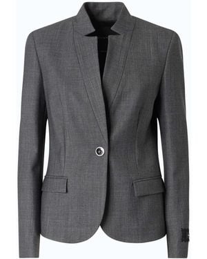 Pinko Tailored Wool-Blend Jacket - Gray