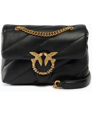 Pinko Borsa A Tracolla Mini Love Bag Puff - Nero