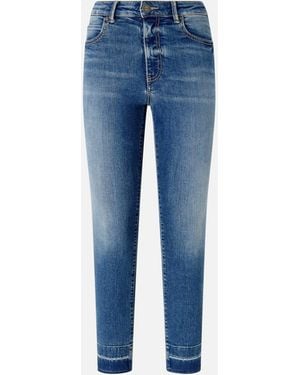 Pinko Vaqueros Skinny De Cinco Bolsillos - Azul