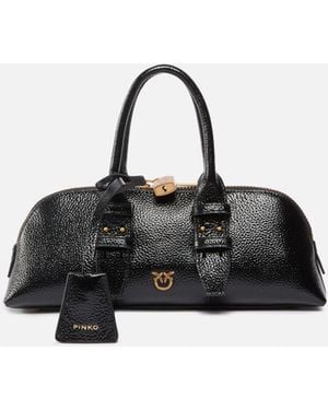 Pinko Escape Bag Horizontal Small Handbag - Black