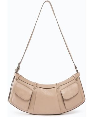 Pinko Pocket Body Bag Medium Shoulder Bag - White