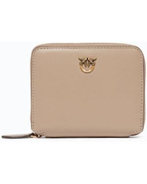 Pinko Portafoglio Quadrato Zip-Around - Bianco