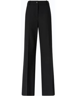 Pinko Tailored Wool Crêpe Pants - Black