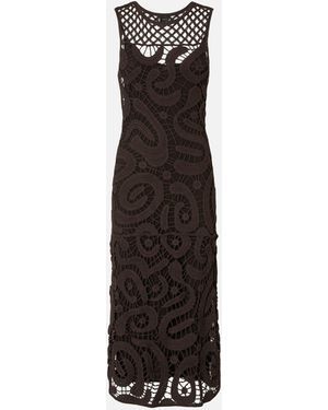 Pinko Sleeveless Midi Dress - White