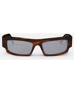 Pinko Rectangular Sunglasses - White