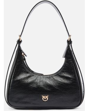 Pinko Miss Mini Hobo Shoulder Bag - White