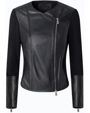 Pinko Hybrid Biker Jacket - Black