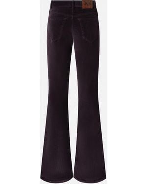 Pinko Flared Corduroy Pants - Blue