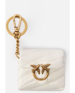 Pinko Custodia Airpods Trapuntata - Bianco