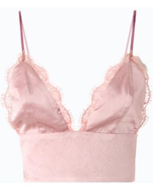 Pinko Top Bustier Con Tirantes Finos - Rosa