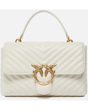 Pinko Lady Love Bag Puff Medium Handbag - White