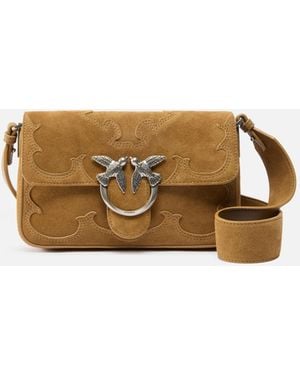 Pinko Borsa A Spalla Piccola Mini Love Bag One Slouchy - Multicolore