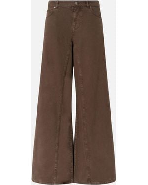 Pinko Super-Wide-Leg Jeans - Brown