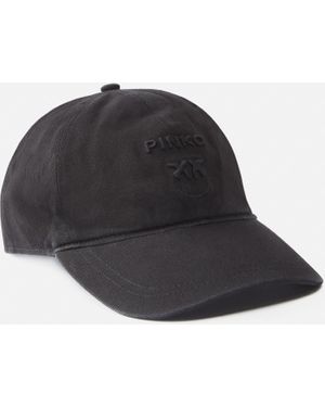 Pinko Cap With Logo Embroidery - White