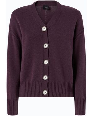 Pinko Cardigan En Laine Et Cachemire - Violet