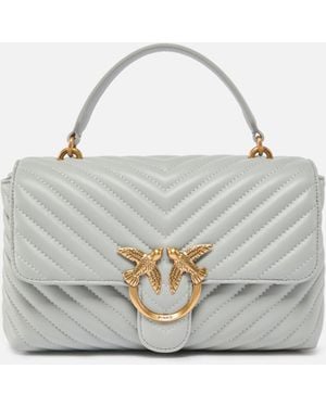 Pinko Lady Love Bag Puff Medium Handbag - White