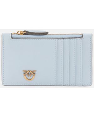 Pinko Zipped Card Holder - White