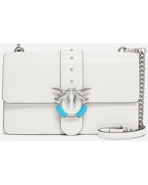 Pinko Love Bag One Medium Shoulder Bag - White