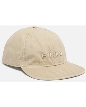 Pinko Cap With Peak And Fading - White