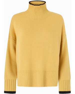 Pinko Wool And Cashmere Turtleneck Sweater - Yellow