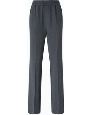 Pinko Straight-Leg Pants With Elasticated Waist - Blue