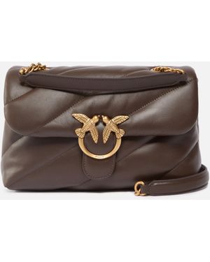 Pinko Medium Shoulder Bag Love Bag Puff Maxi Quilt - White