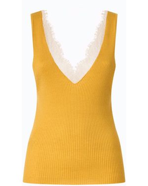 Pinko Vest Top - Yellow