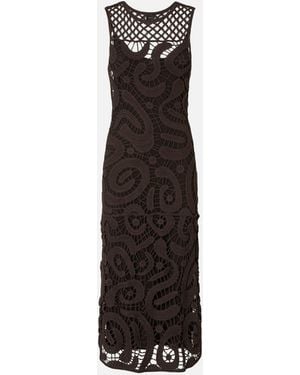 Pinko Sleeveless Midi Dress - White