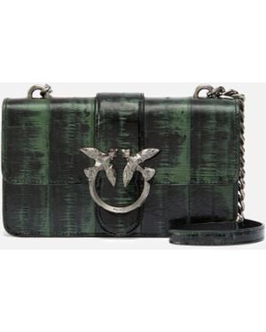 Pinko Galleria Ombre Mini Love Bag Crossbody Bag, -Old - Green