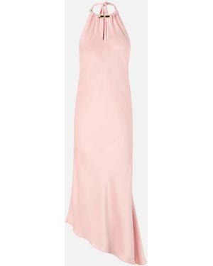 Pinko Abito Lungo Con Schiena Scoperta - Rosa